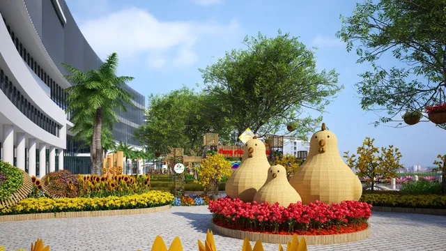 Hội hoa xuân Phú Mỹ Hưng mở cửa từ ngày 20-1